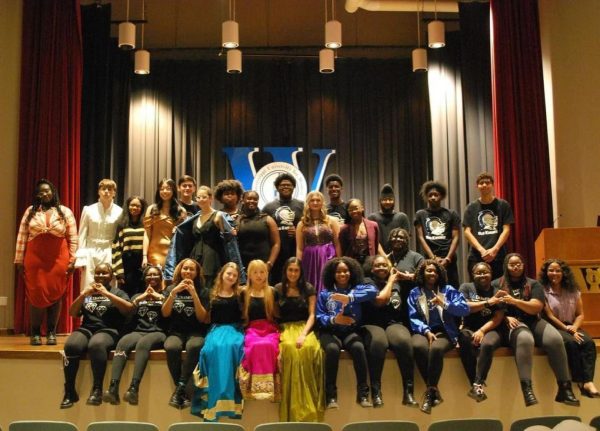 MSMS Fashion Board, Naach, Blu Diamondz and Blu Knightz post at the Stomp Out Cancer Showcase in Nissan Auditorium on Oct. 19.