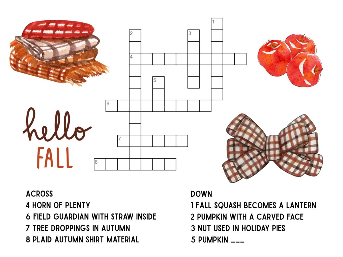 Fall Crossword Puzzle