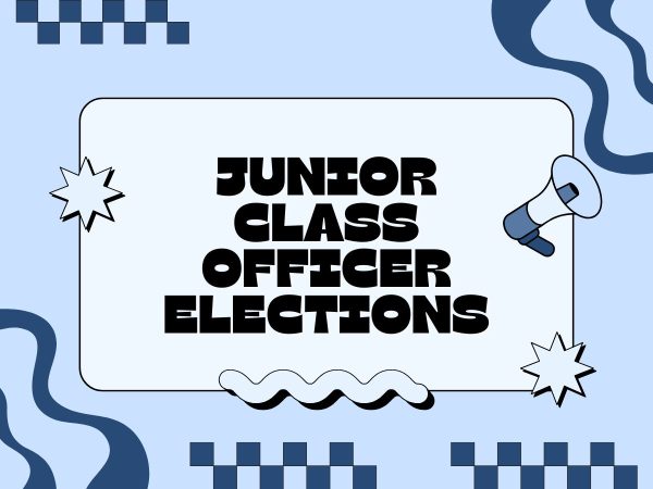 Juniors will vote for their junior class officers on Monday, Oct. 27.