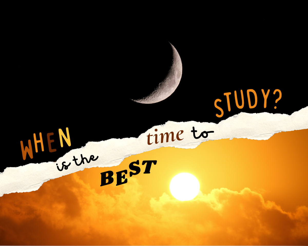 There is no universal perfect study time, it instead depends on previous habits and chronotypes.