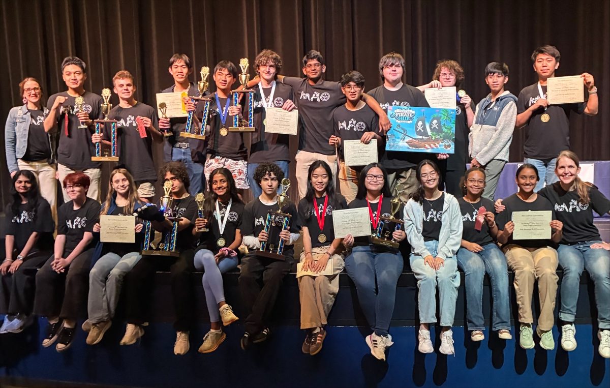 MSMS competitors pose with their awards. (Photo courtesy of Jackson Preparatory School)