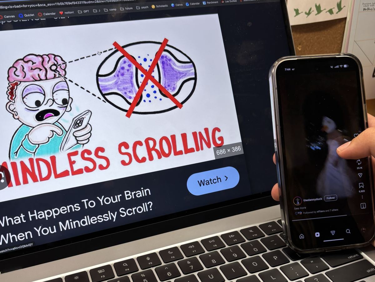 At MSMS, overconsumption of social media and "doomscrolling" affects students' grades and mental health.
